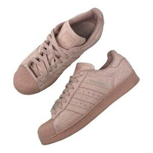 Adidas Superstar Icey Pink Snakeskin Sneakers